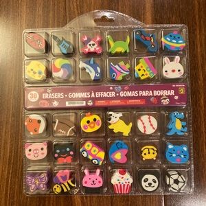 Brand New Erasers